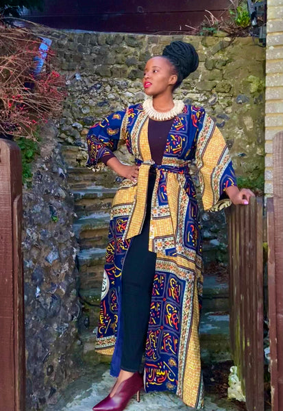 Hamata Kimono in blue.