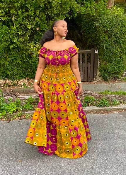 Sarai bohemian maxi dress