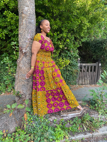 Sarai bohemian maxi dress