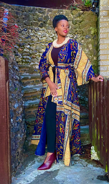 Hamata Kimono in blue.