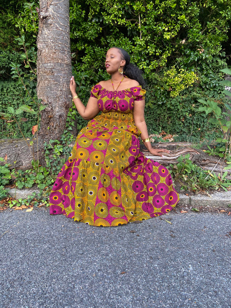Sarai bohemian maxi dress