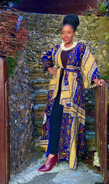 Hamata Kimono in blue.