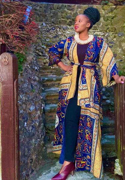 Hamata Kimono in blue.