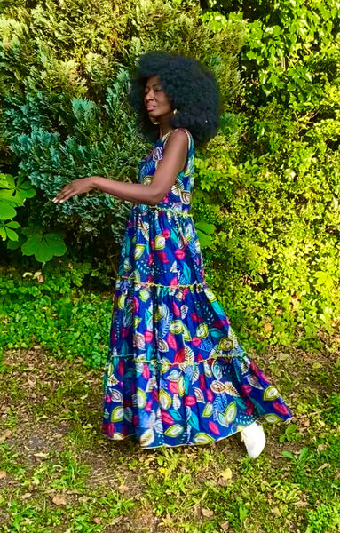 NAOMI tiered dress