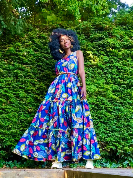 NAOMI tiered dress