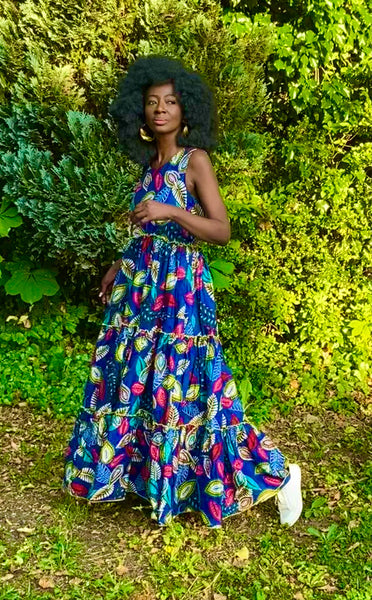 NAOMI tiered dress