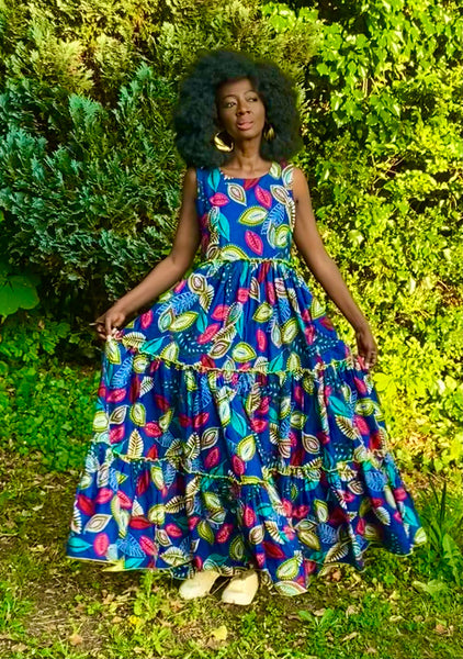 NAOMI tiered dress