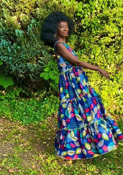 NAOMI tiered dress