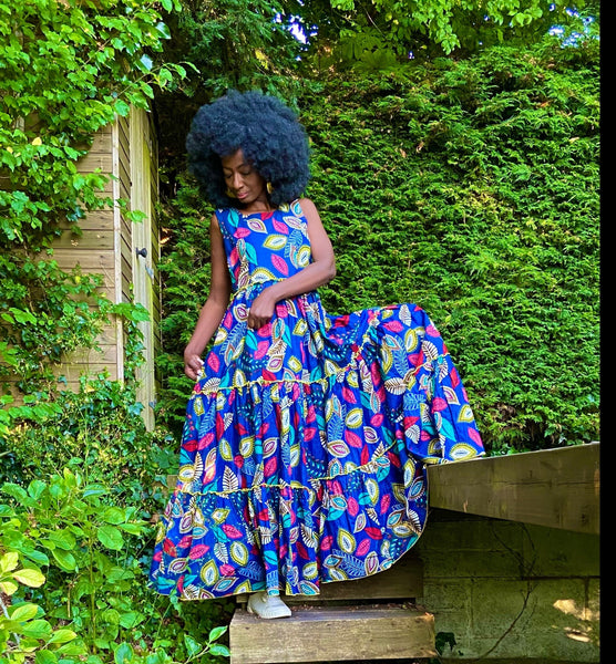 NAOMI tiered dress