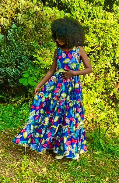 NAOMI tiered dress