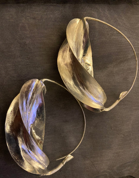 Fulani Silver Earrings