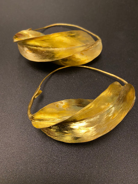 Fulani Golden Bronze Earrings