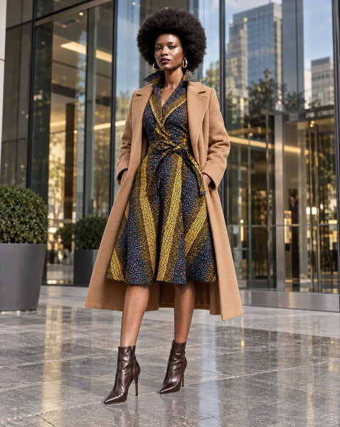 Kayla shirt dress