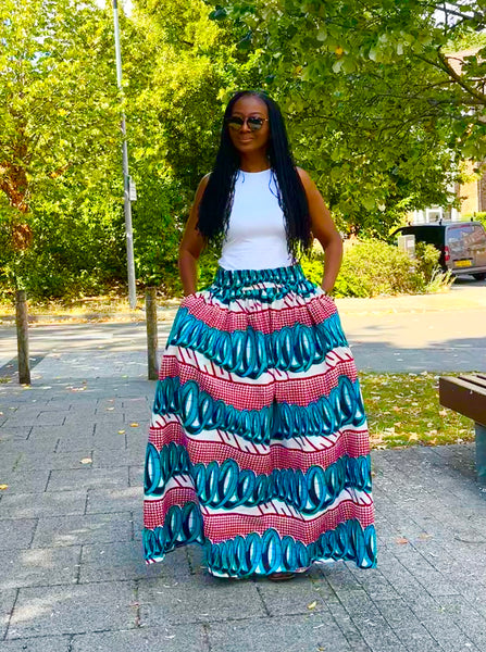 Mimosa maxi skirt