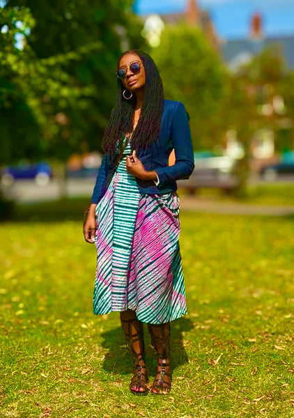 Binta tie & dye dress