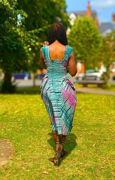 Binta tie & dye dress