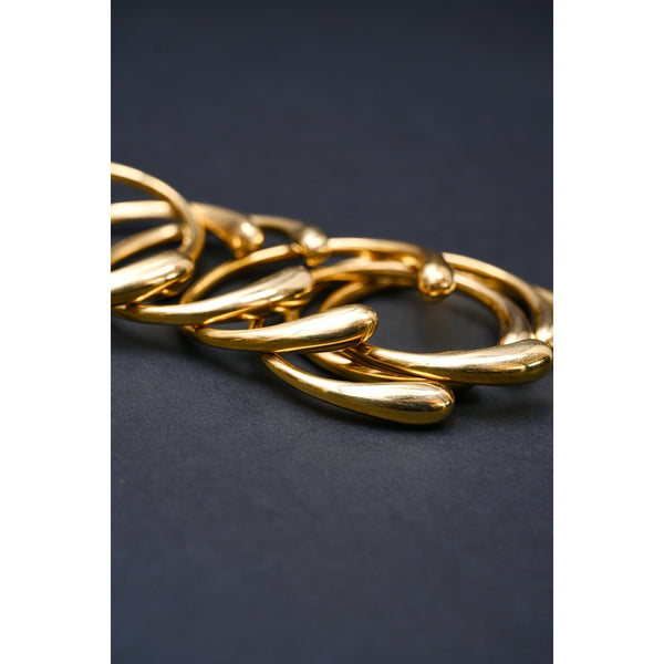 Adjustable minimalist Brass cuff bracelet