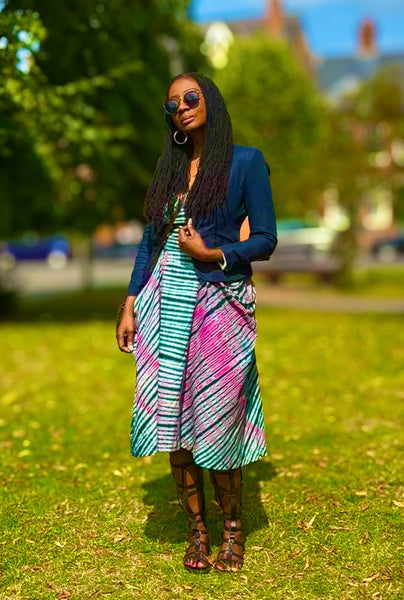 Binta tie & dye dress