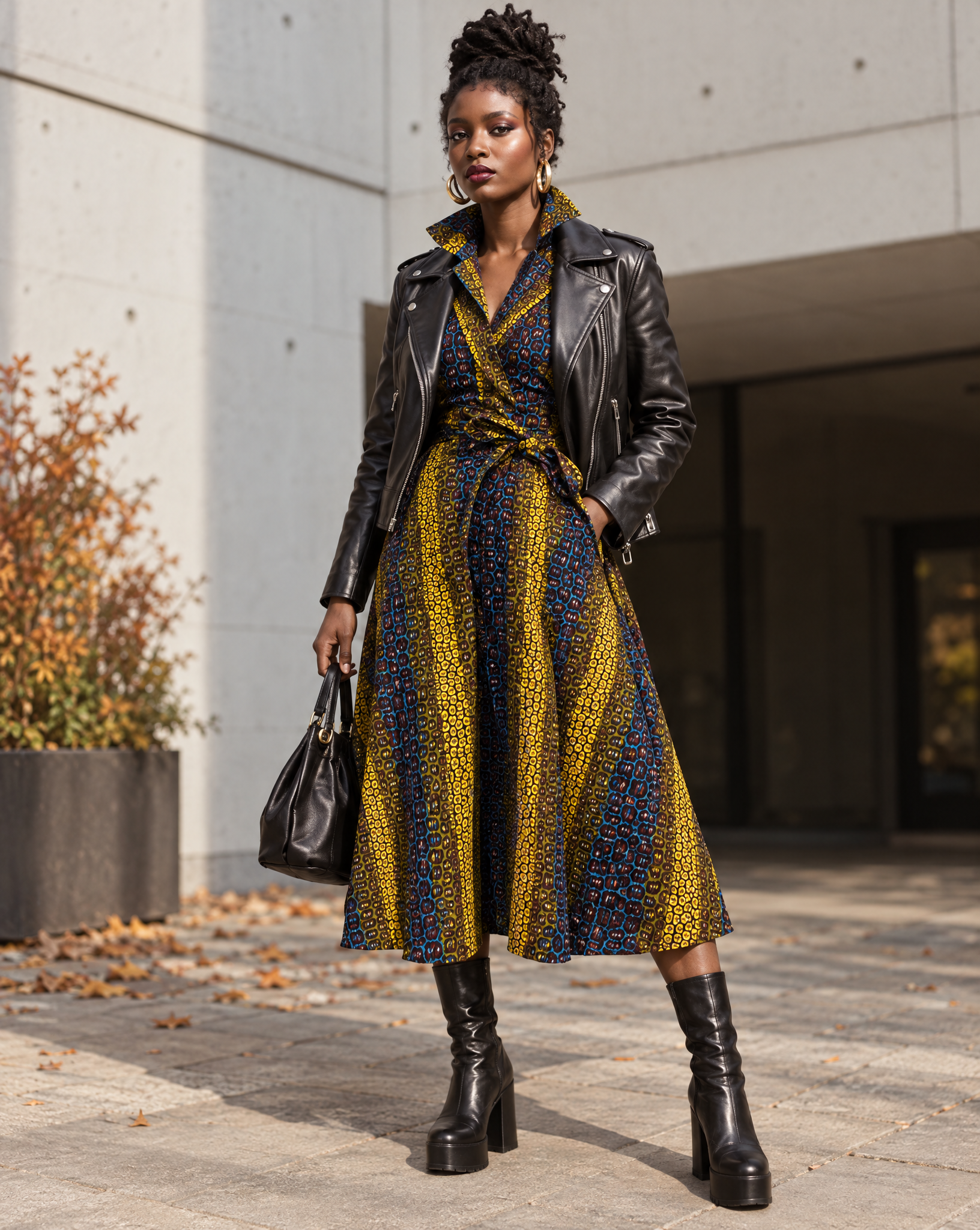 Kayla shirt dress