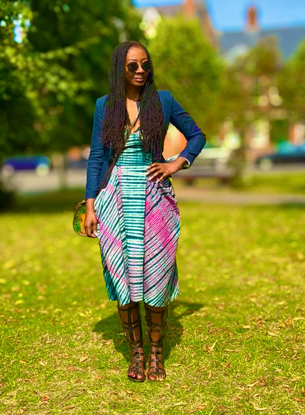 Binta tie & dye dress