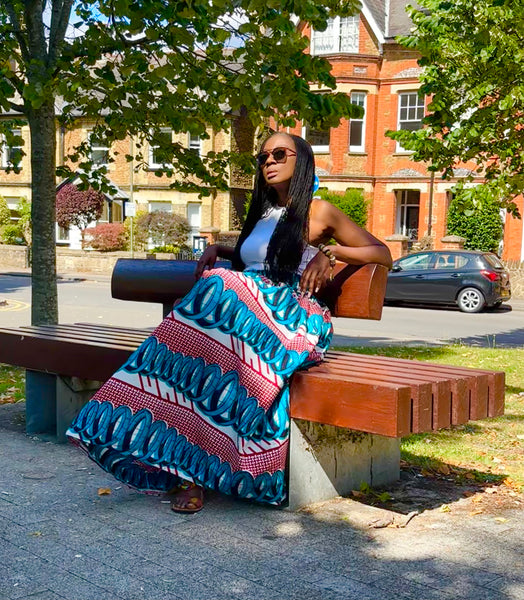 Mimosa maxi skirt