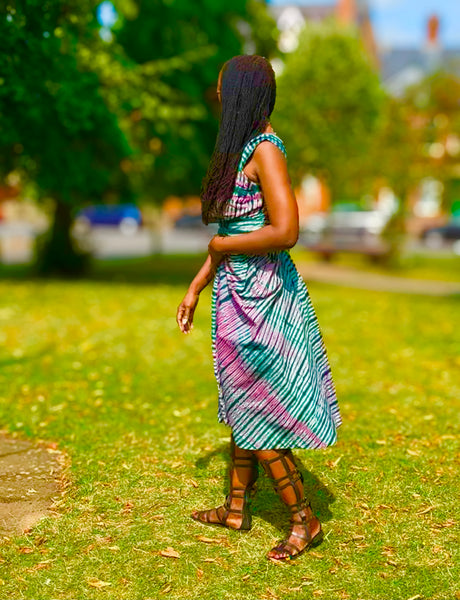 Binta tie & dye dress