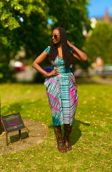 Binta tie & dye dress