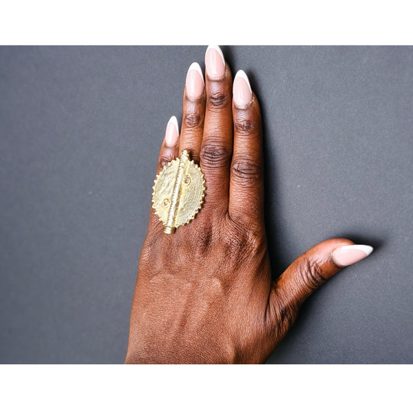 Statement bronze rings