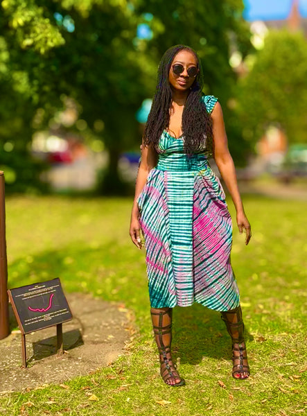 Binta tie & dye dress