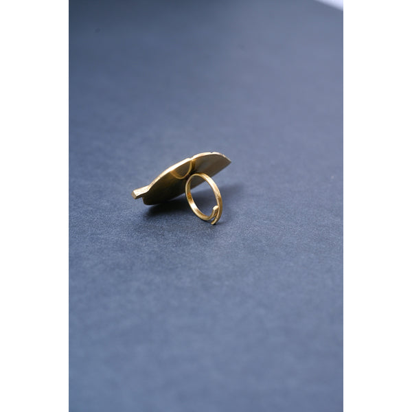 Statement bronze rings