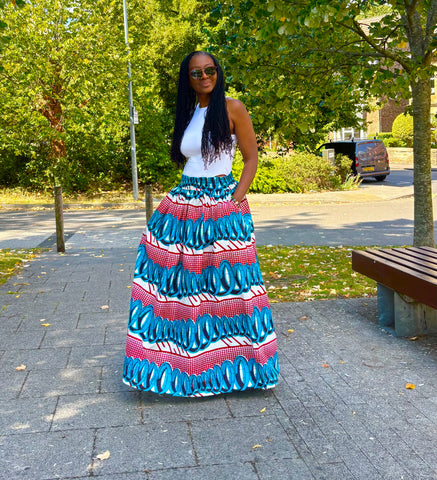 Mimosa maxi skirt