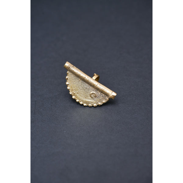 Statement bronze rings
