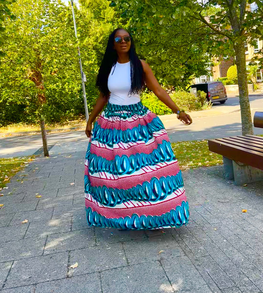 Mimosa maxi skirt