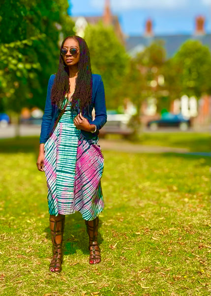 Binta tie & dye dress