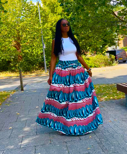 Mimosa maxi skirt