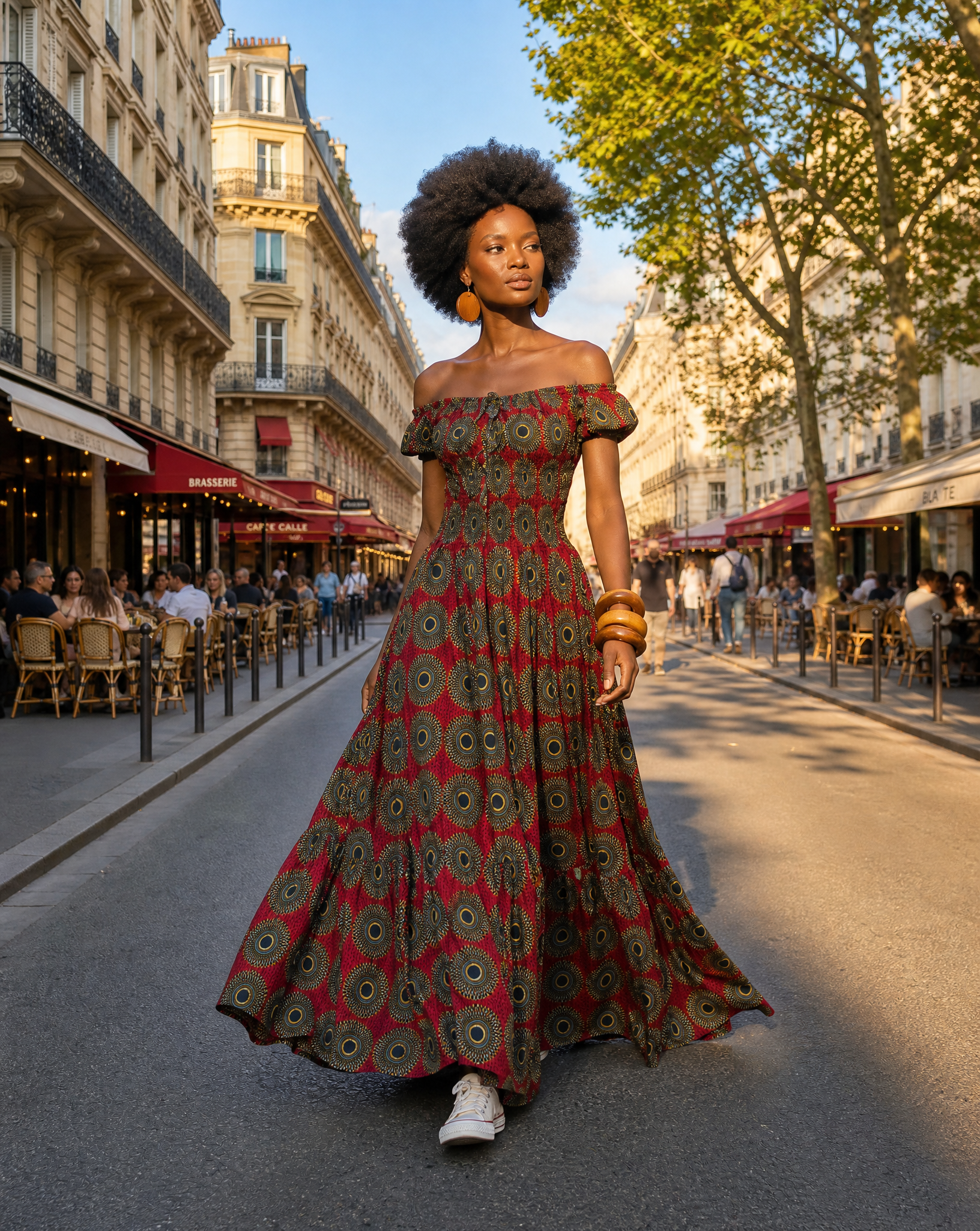 Afro Bohemian Maxi Dress – House of Afrika